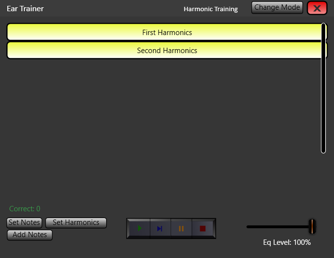 HarmonicTraining