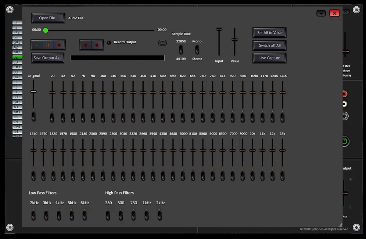 Digital Audio Equalizer Software | Harmonic Equalizer